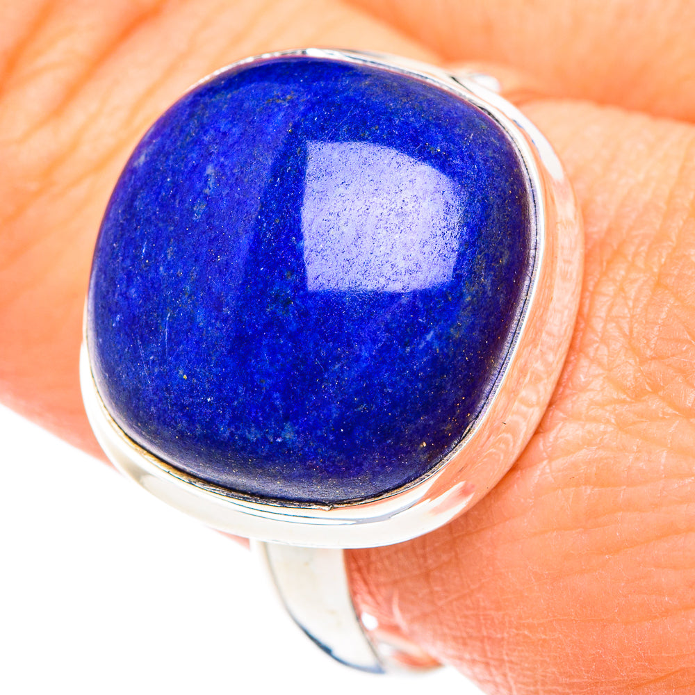 Lapis Lazuli Rings handcrafted by Anasilvercos - RING88333