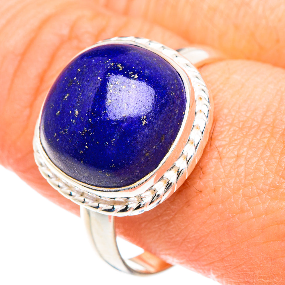 Lapis Lazuli Rings handcrafted by Anasilvercos - RING88336