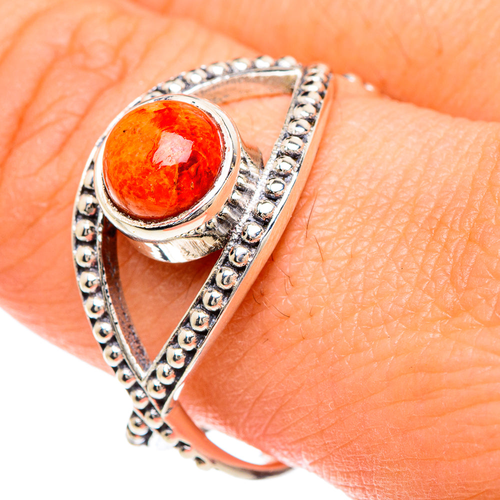 Sponge Coral Rings handcrafted by Anasilvercos - RING88346