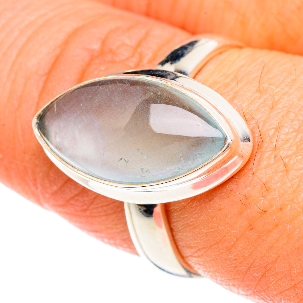 Aqua Chalcedony Rings handcrafted by Anasilvercos - RING88365