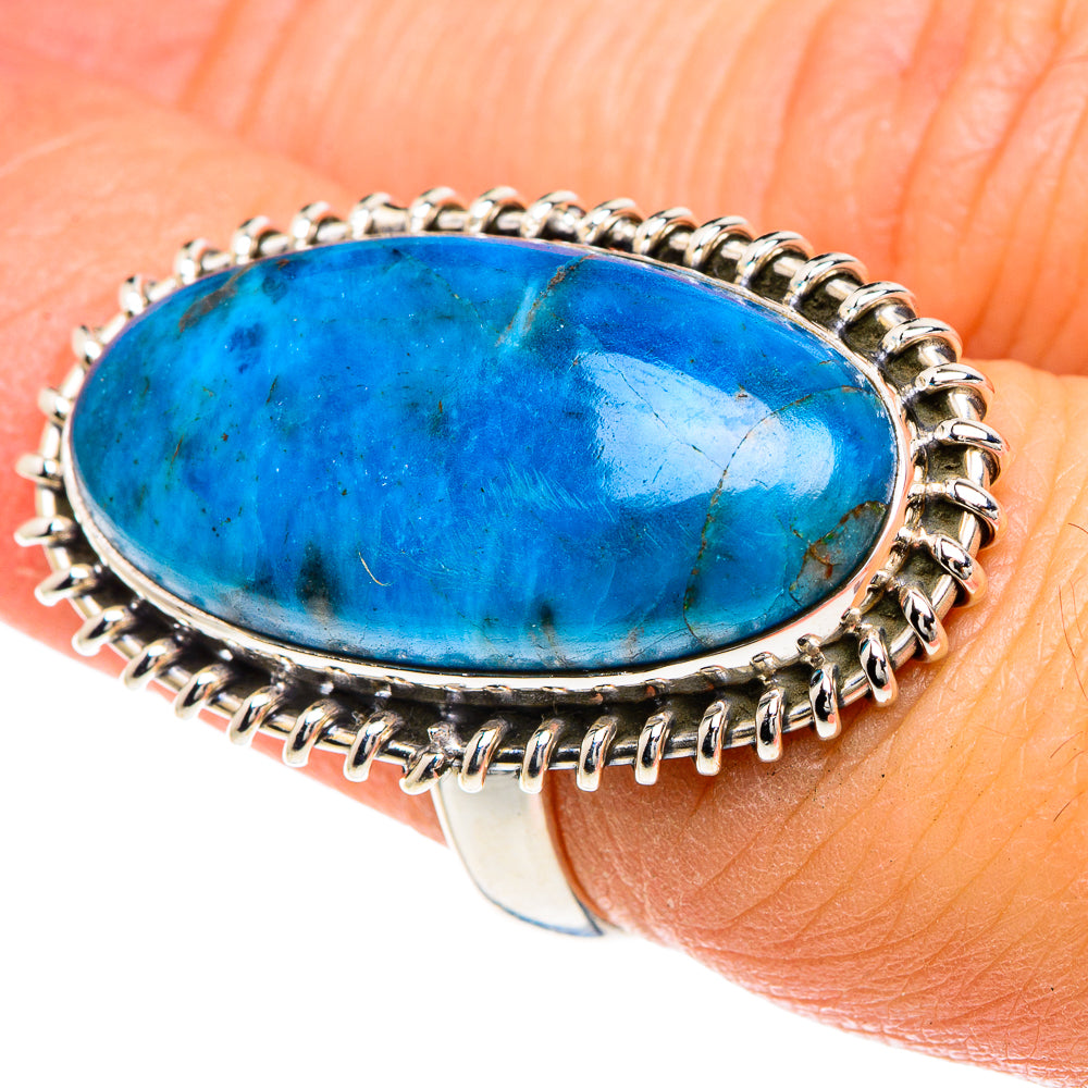 Chrysocolla Rings handcrafted by Anasilvercos - RING88415