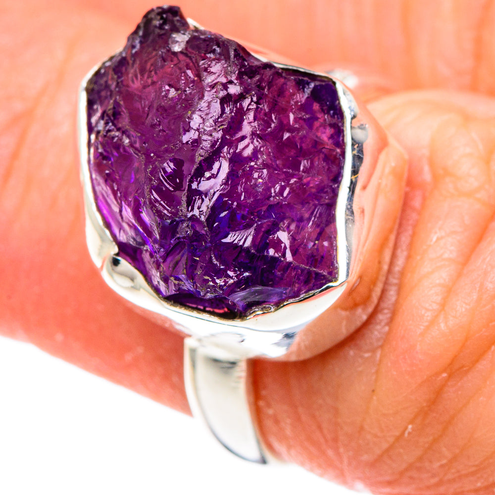 Amethyst Rings handcrafted by Anasilvercos - RING88456