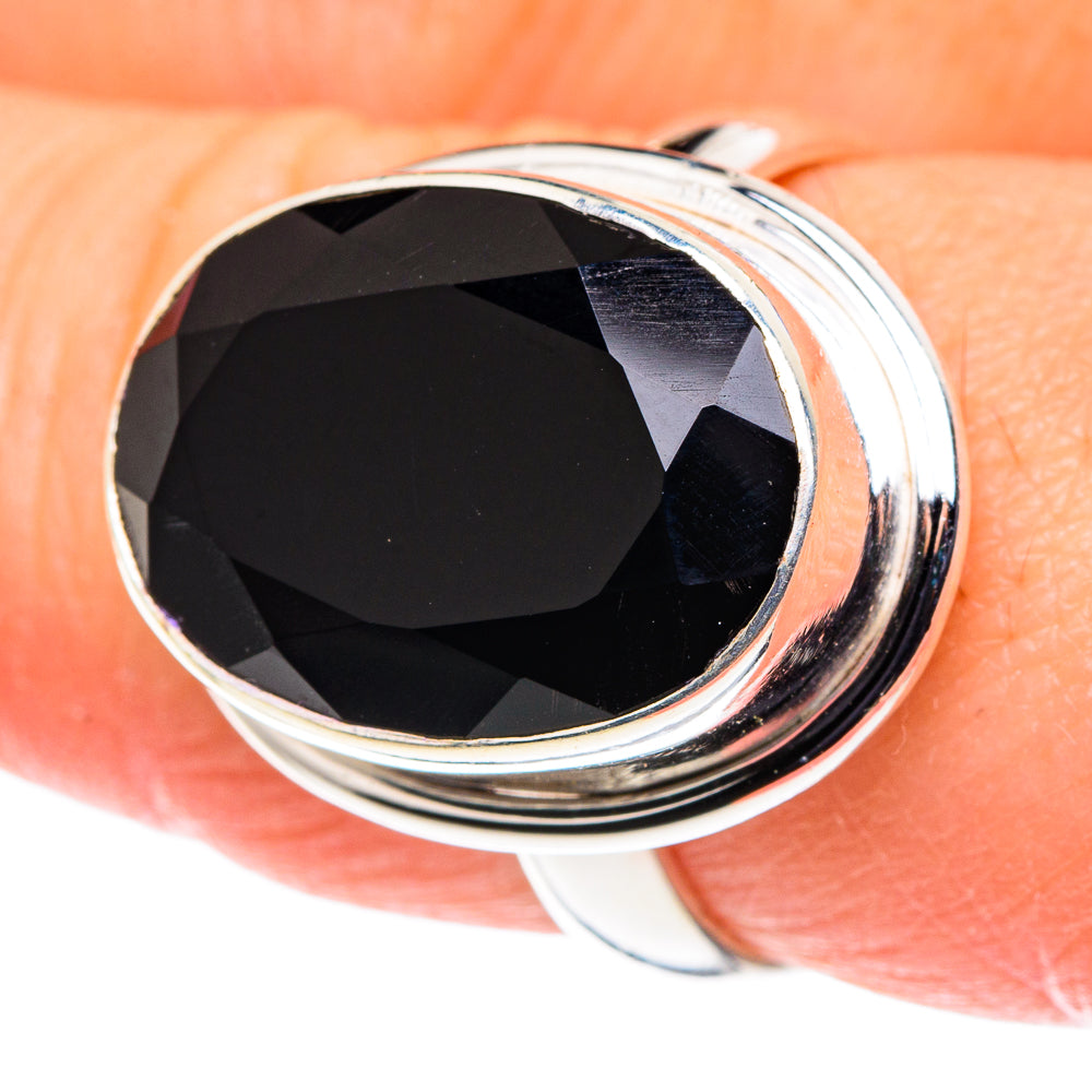 Black Onyx Rings handcrafted by Anasilvercos - RING88460
