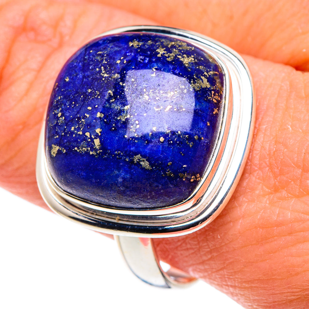 Lapis Lazuli Rings handcrafted by Anasilvercos - RING88469
