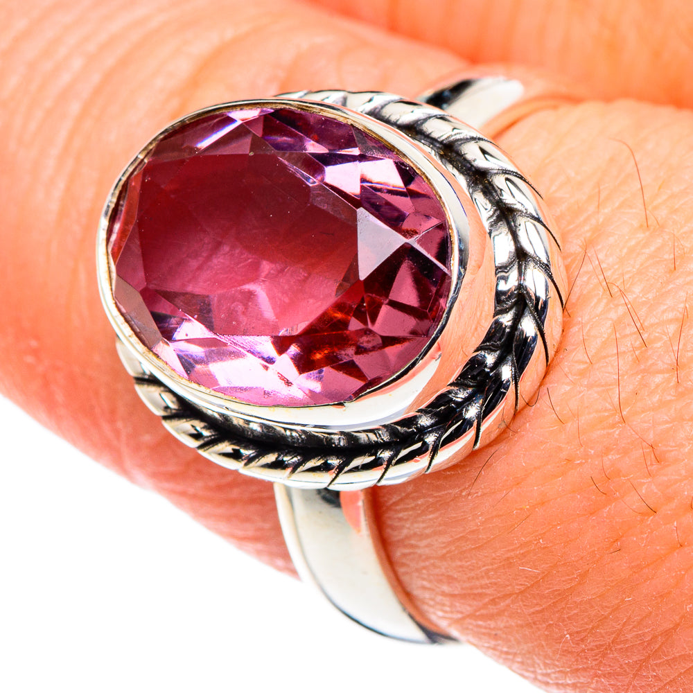 Color Change Alexandrite Rings handcrafted by Anasilvercos - RING88485