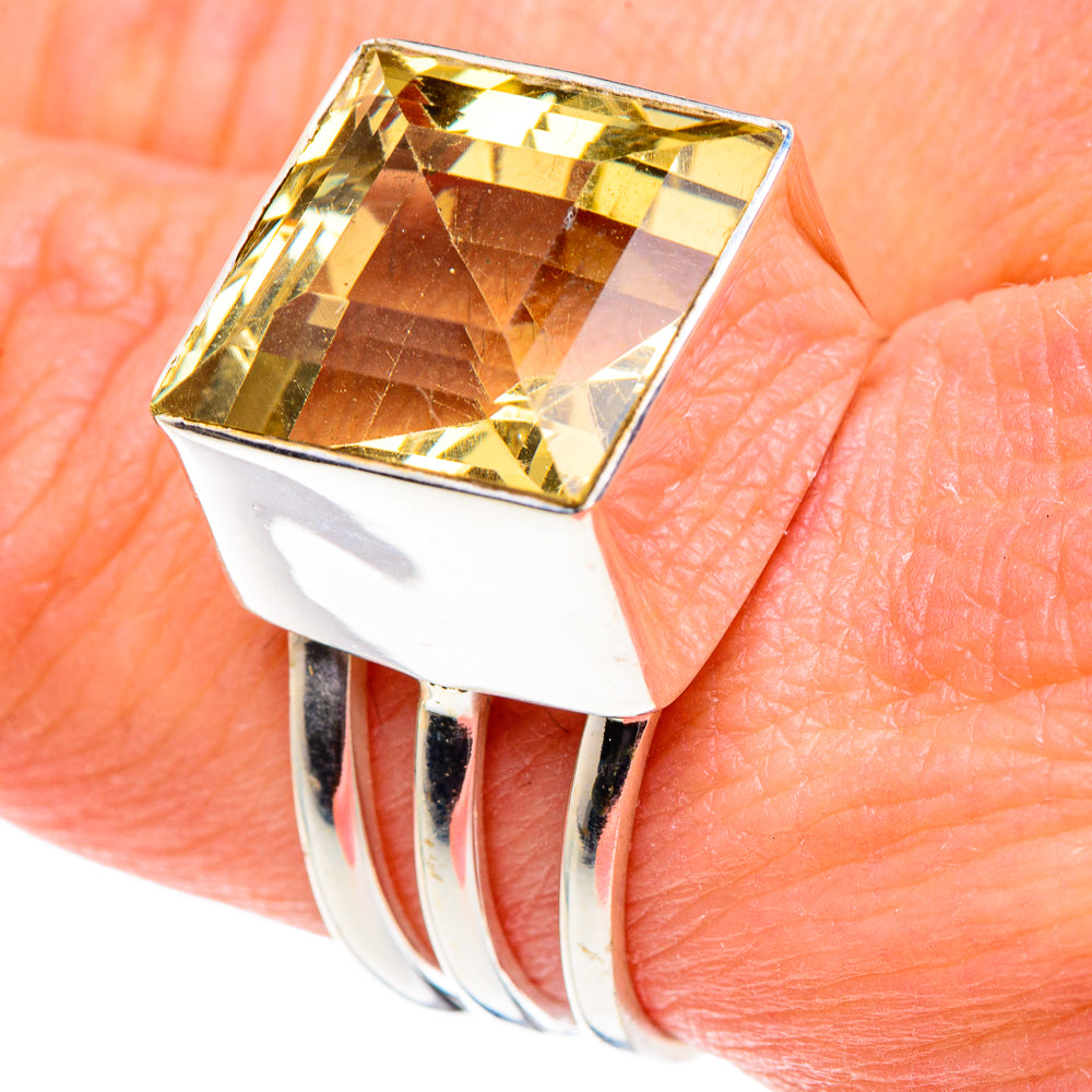 Citrine Rings handcrafted by Anasilvercos - RING88495