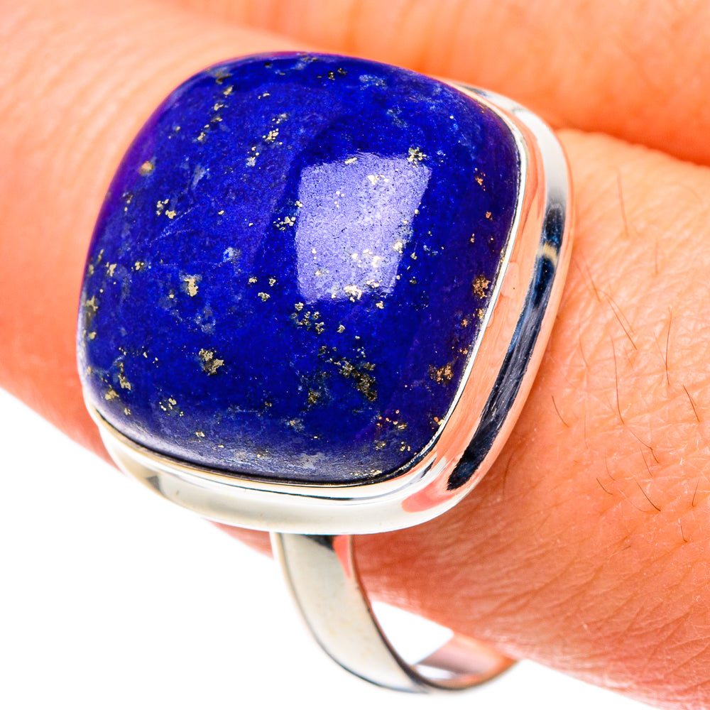 Lapis Lazuli Rings handcrafted by Anasilvercos - RING88497