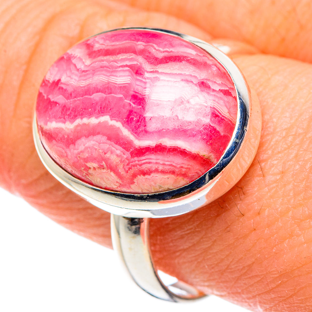 Rhodochrosite Rings handcrafted by Anasilvercos - RING88510