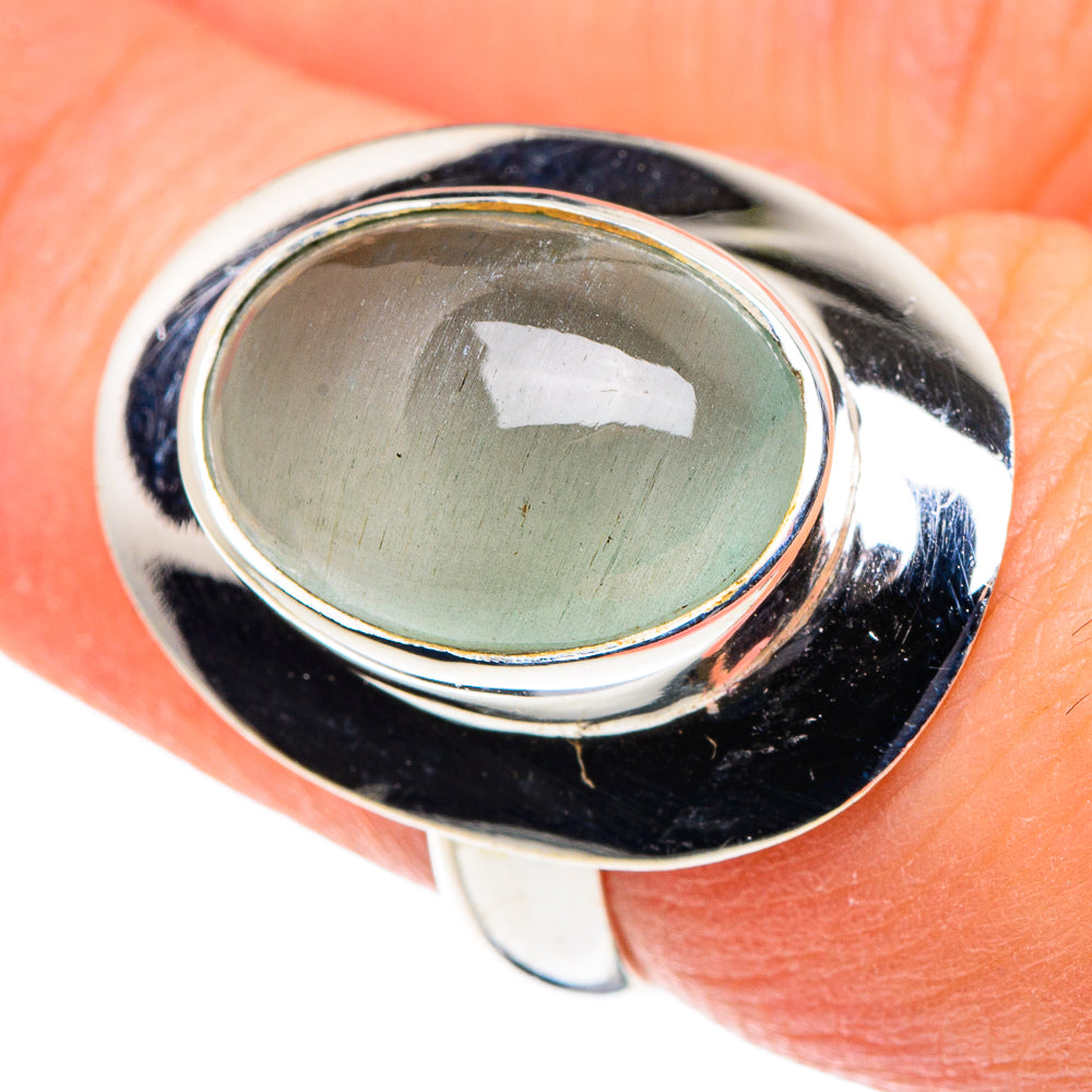 Aqua Chalcedony Rings handcrafted by Anasilvercos - RING88520