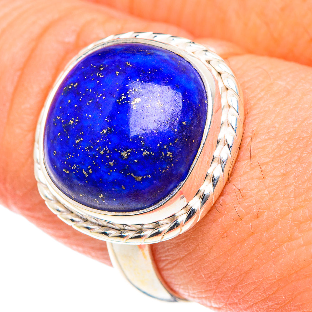 Lapis Lazuli Rings handcrafted by Anasilvercos - RING88570