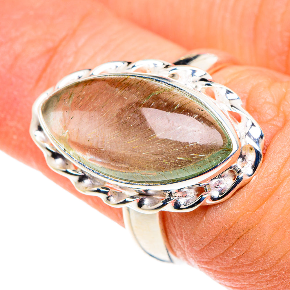 Aqua Chalcedony Rings handcrafted by Anasilvercos - RING88571