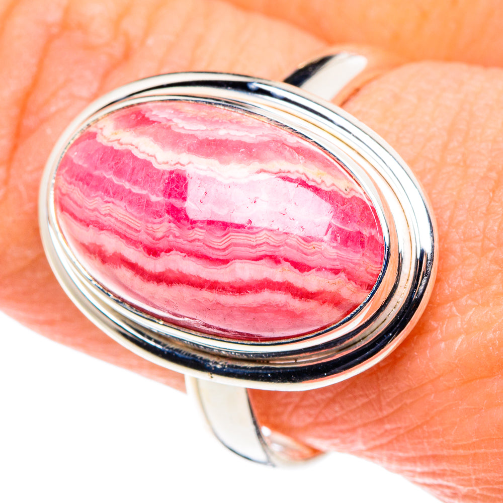 Rhodochrosite Rings handcrafted by Anasilvercos - RING88602