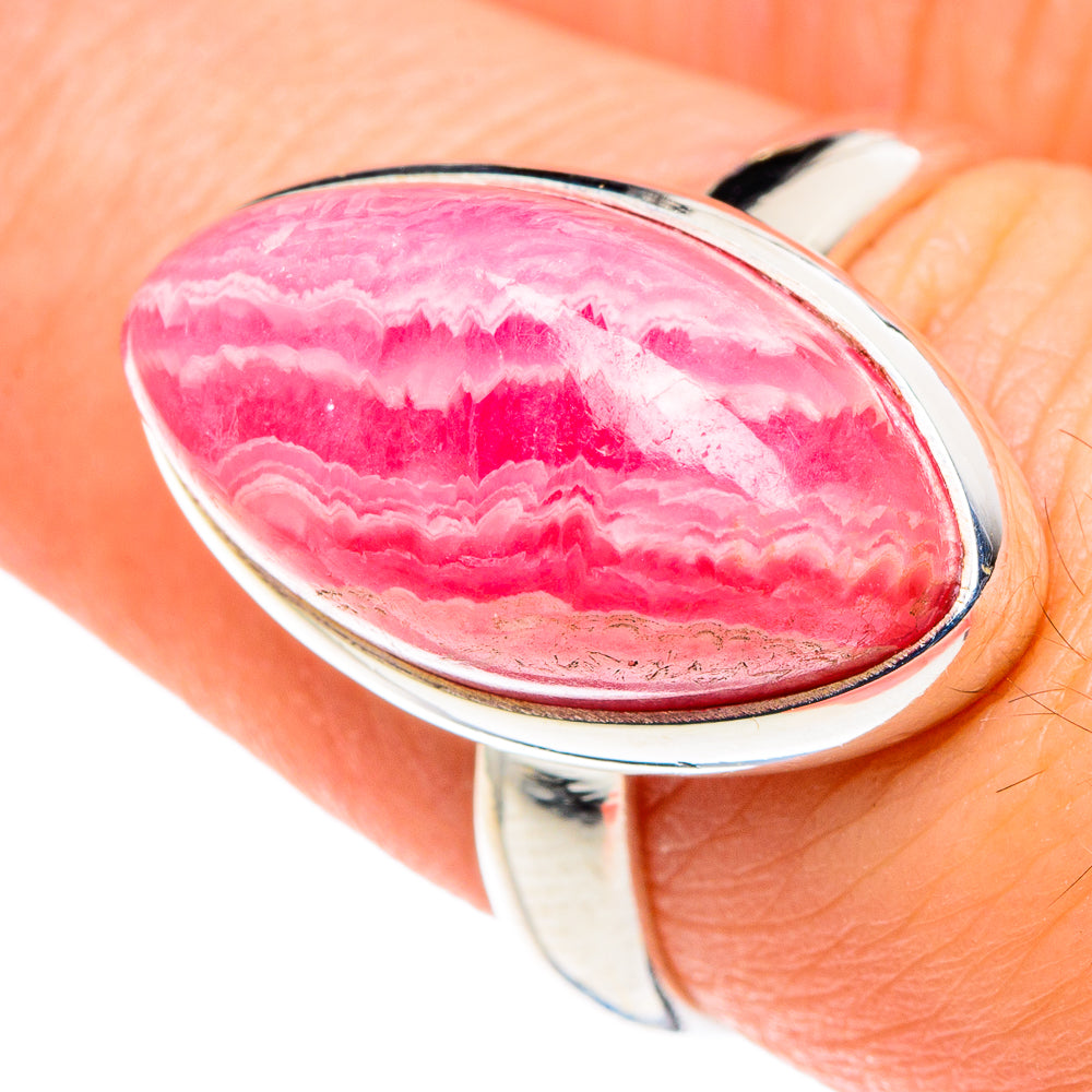 Rhodochrosite Rings handcrafted by Anasilvercos - RING88622