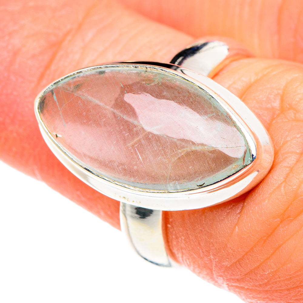 Aqua Chalcedony Rings handcrafted by Anasilvercos - RING88629