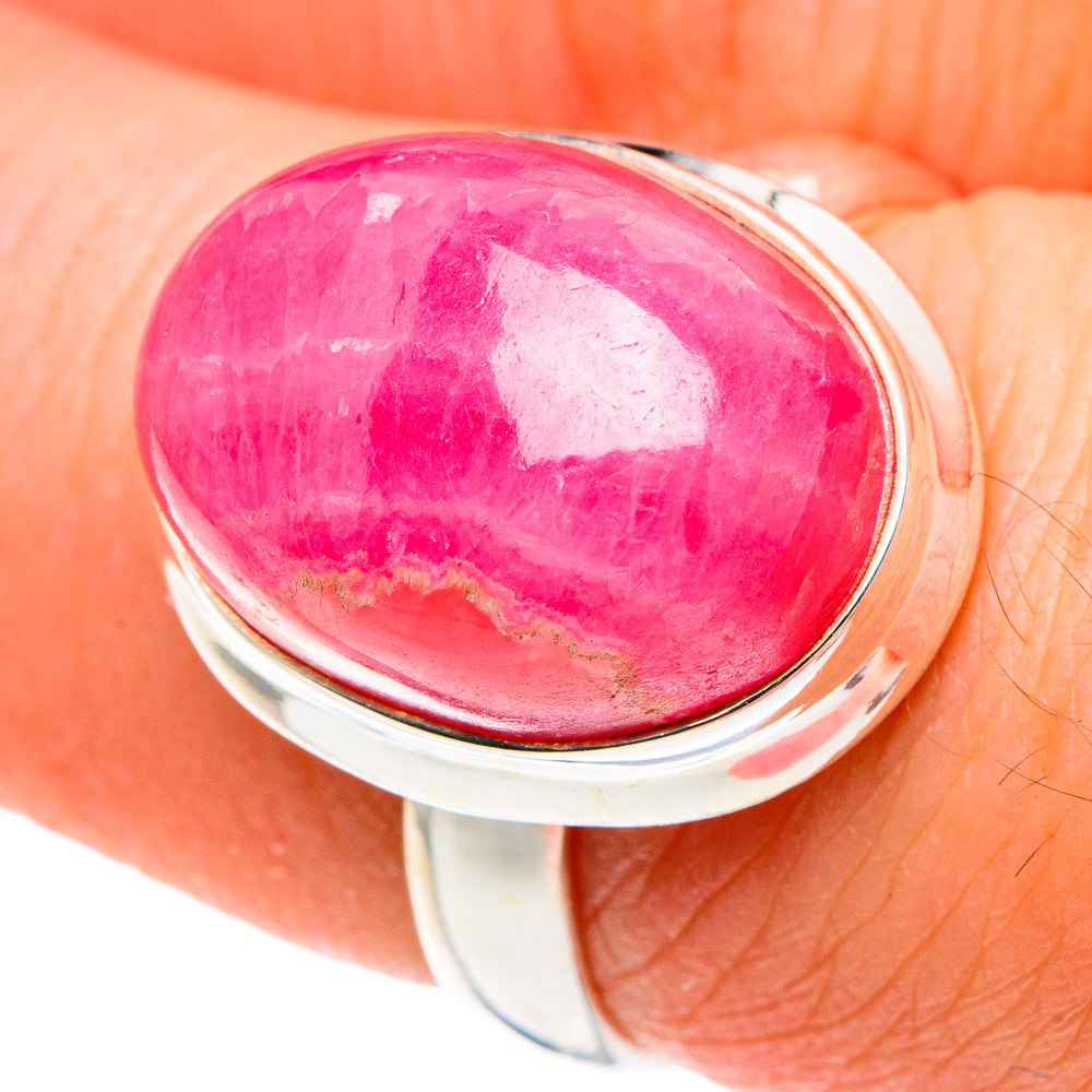 Rhodochrosite Rings handcrafted by Anasilvercos - RING88632
