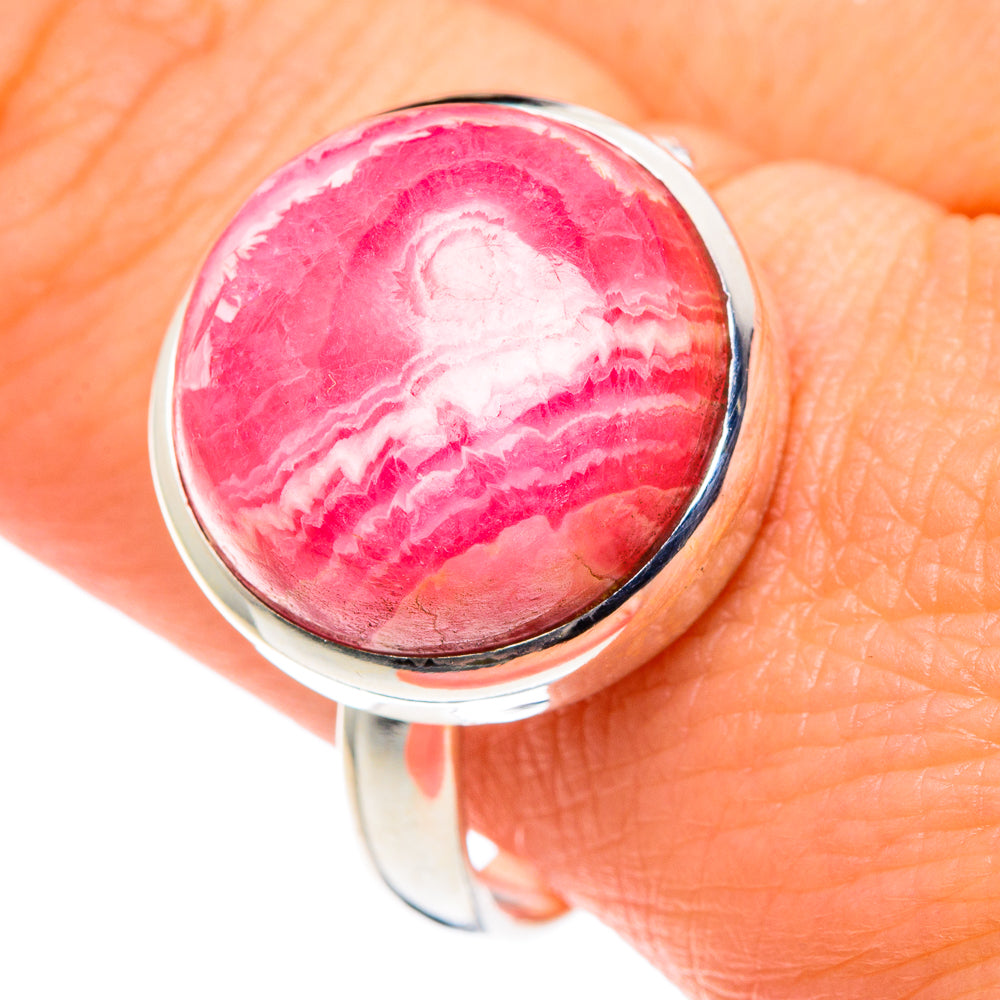 Rhodochrosite Rings handcrafted by Anasilvercos - RING88637