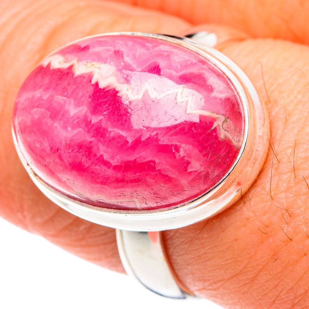 Rhodochrosite Rings handcrafted by Anasilvercos - RING88647