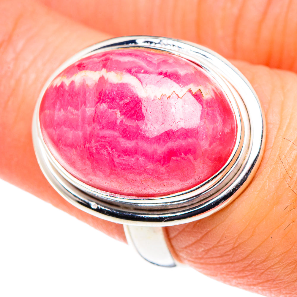 Rhodochrosite Rings handcrafted by Anasilvercos - RING88663