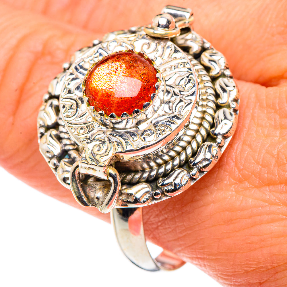 Sunstone Rings handcrafted by Anasilvercos - RING88737