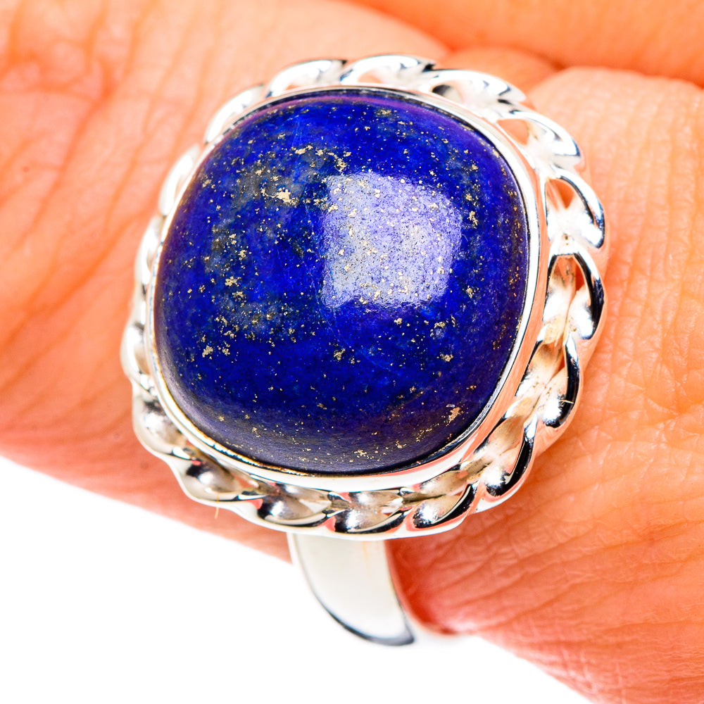 Lapis Lazuli Rings handcrafted by Anasilvercos - RING88758