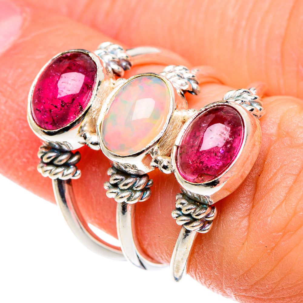 Ethiopian Opal Rings handcrafted by Anasilvercos - RING88816