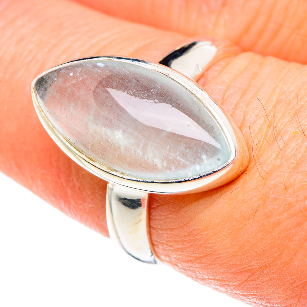 Aquamarine Rings handcrafted by Anasilvercos - RING88823