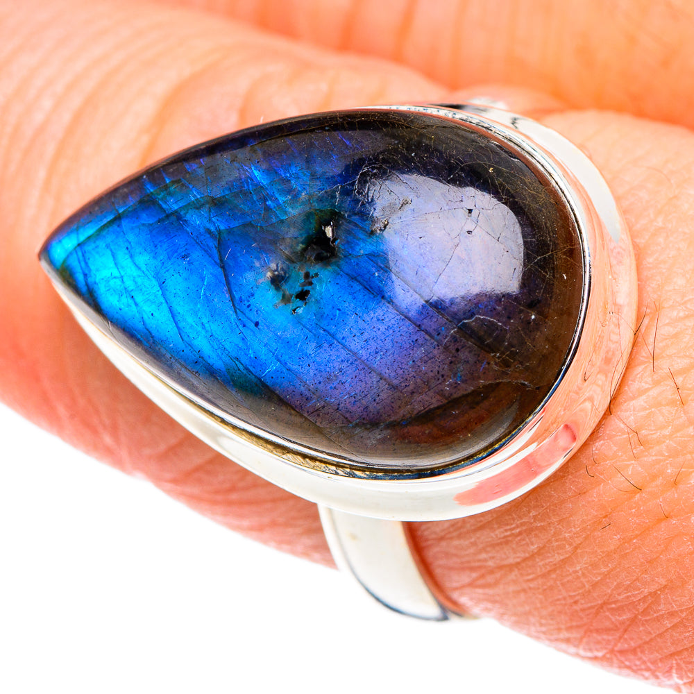 Labradorite Rings handcrafted by Anasilvercos - RING88827
