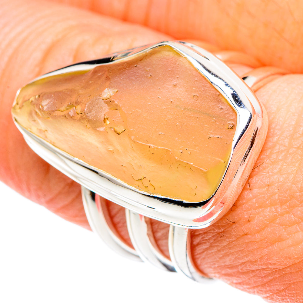 Libyan Glass Rings handcrafted by Anasilvercos - RING88837