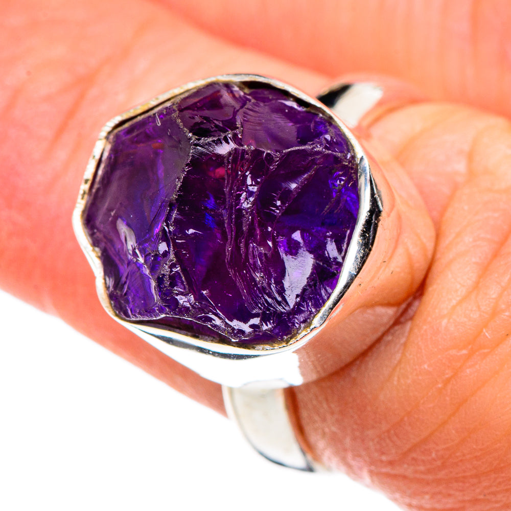 Amethyst Rings handcrafted by Anasilvercos - RING88843