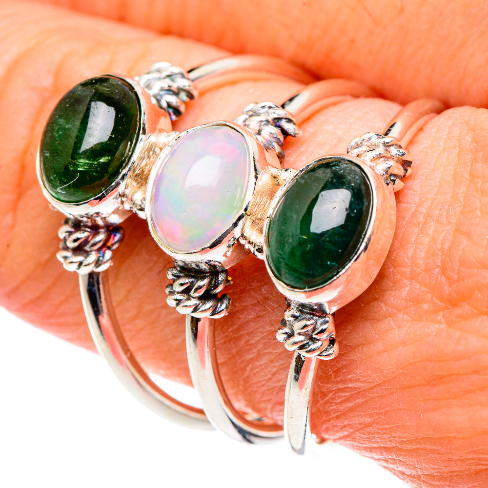 Ethiopian Opal Rings handcrafted by Anasilvercos - RING88850