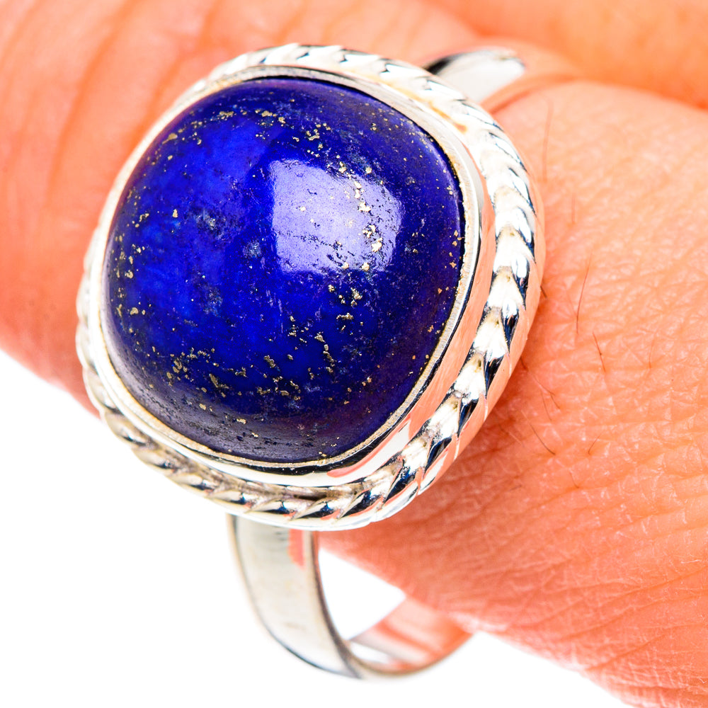 Lapis Lazuli Rings handcrafted by Anasilvercos - RING88853