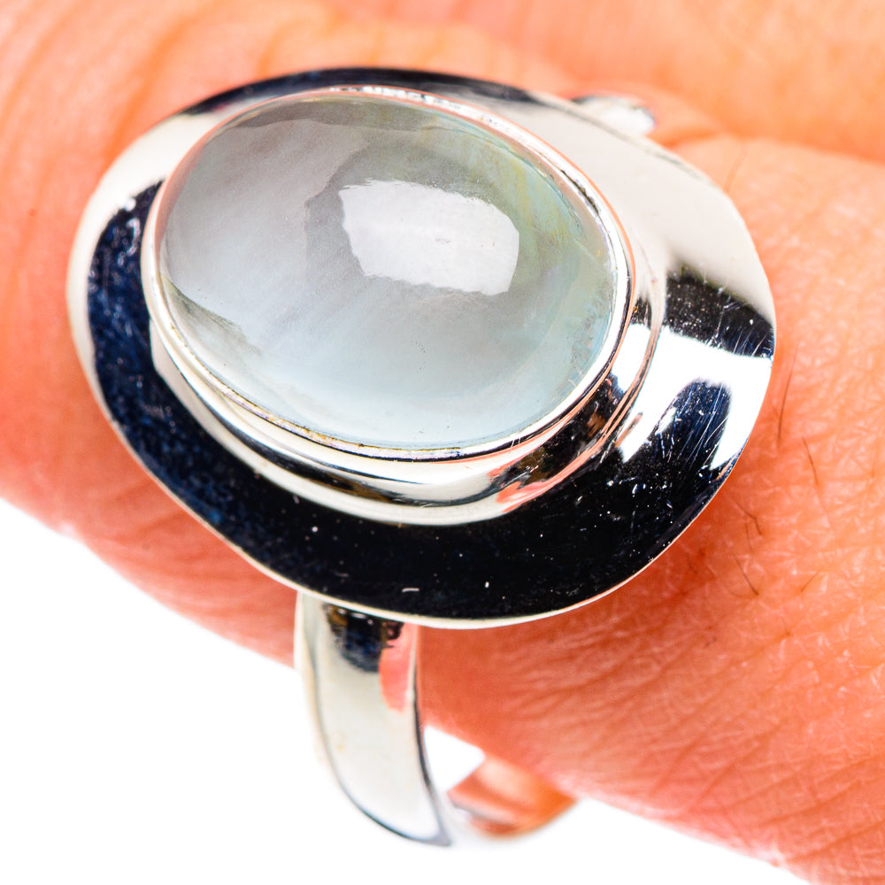 Aquamarine Rings handcrafted by Anasilvercos - RING88858