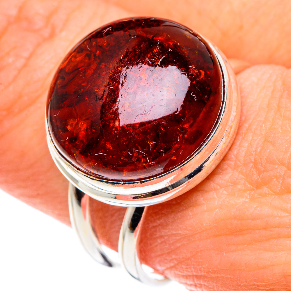Baltic Amber Rings handcrafted by Anasilvercos - RING88866