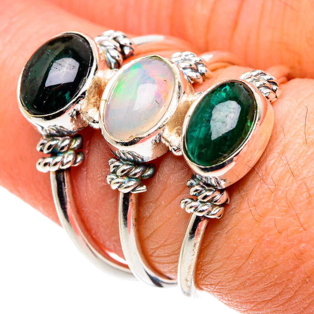 Ethiopian Opal Rings handcrafted by Anasilvercos - RING88881