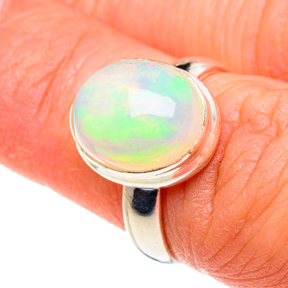 Ethiopian Opal Rings handcrafted by Anasilvercos - RING88882