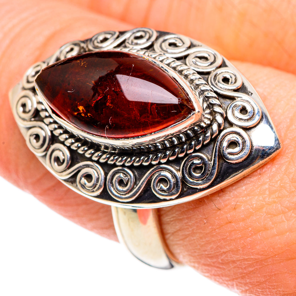 Baltic Amber Rings handcrafted by Anasilvercos - RING88898