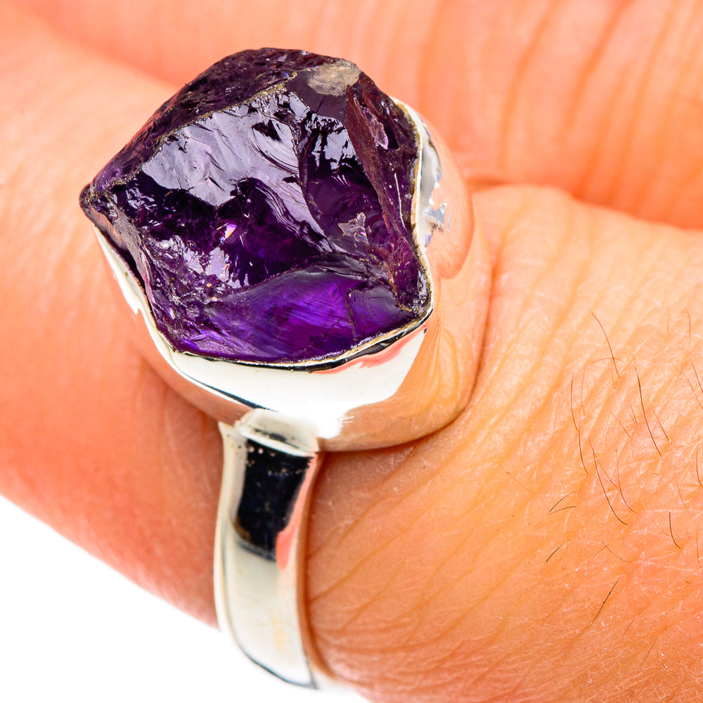 Amethyst Rings handcrafted by Anasilvercos - RING88908
