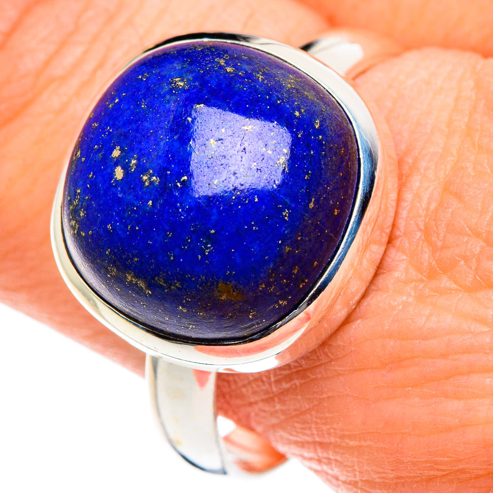 Lapis Lazuli Rings handcrafted by Anasilvercos - RING88923