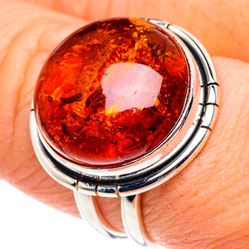 Baltic Amber Rings handcrafted by Anasilvercos - RING88933