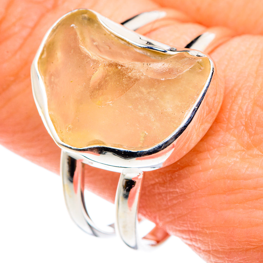 Libyan Glass Rings handcrafted by Anasilvercos - RING88935