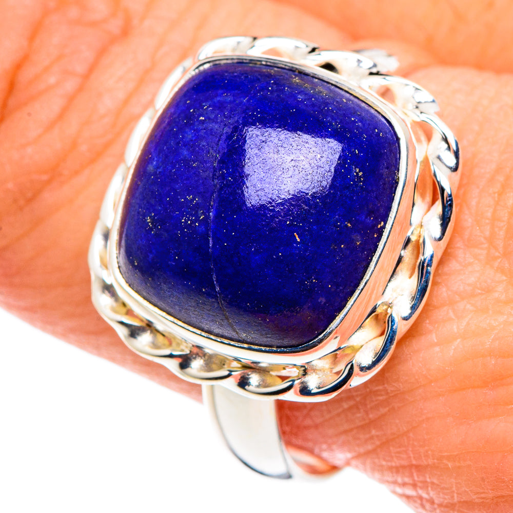 Lapis Lazuli Rings handcrafted by Anasilvercos - RING88956