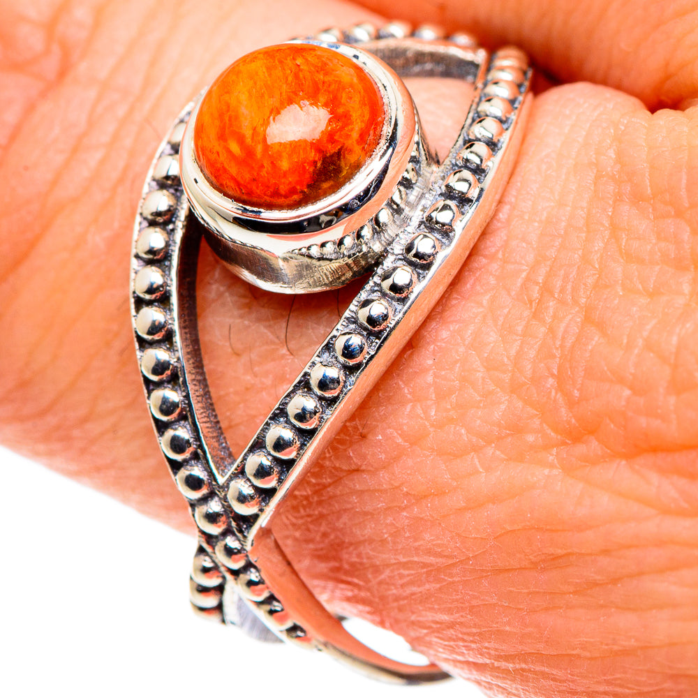 Sponge Coral Rings handcrafted by Anasilvercos - RING88965