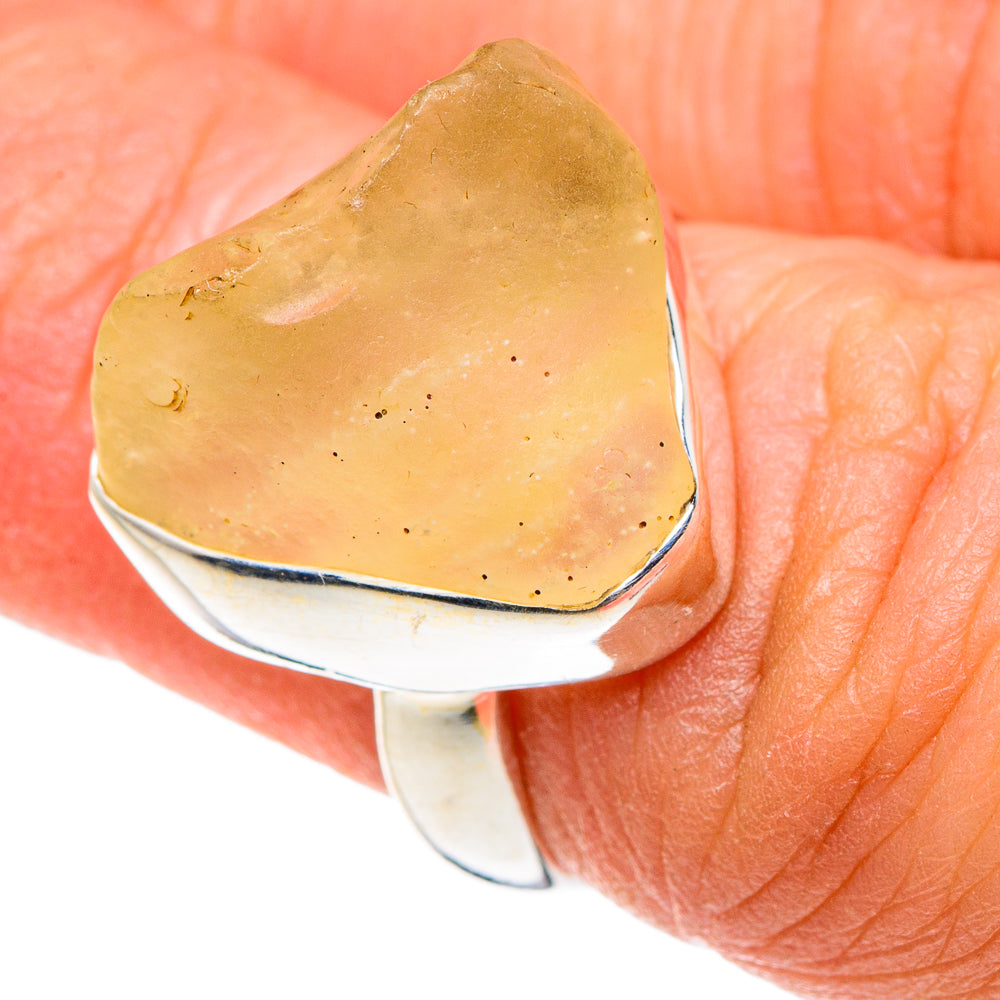 Libyan Glass Rings handcrafted by Anasilvercos - RING88968