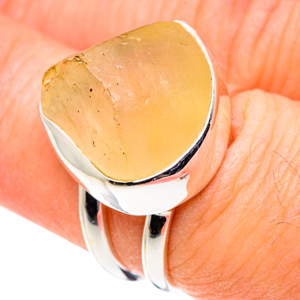 Libyan Glass Rings handcrafted by Anasilvercos - RING88992