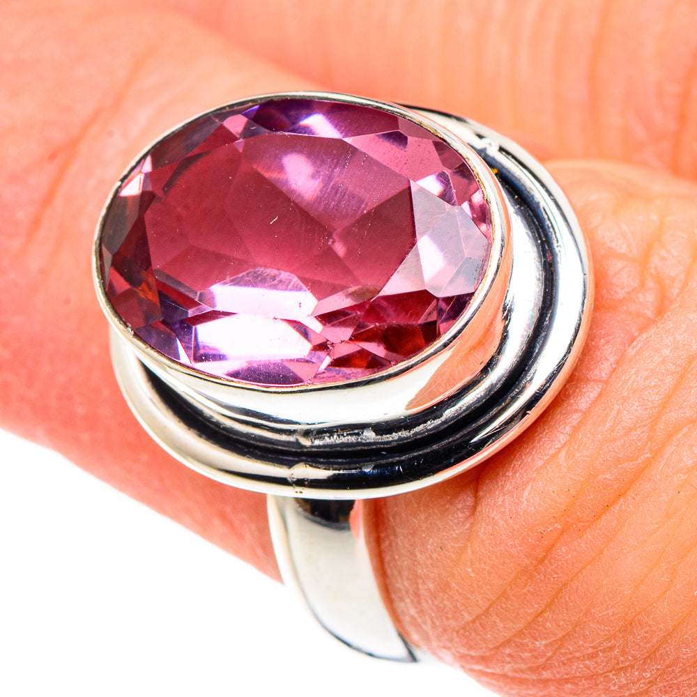 Color Change Alexandrite (Lab.) Rings handcrafted by Anasilvercos - RING88999
