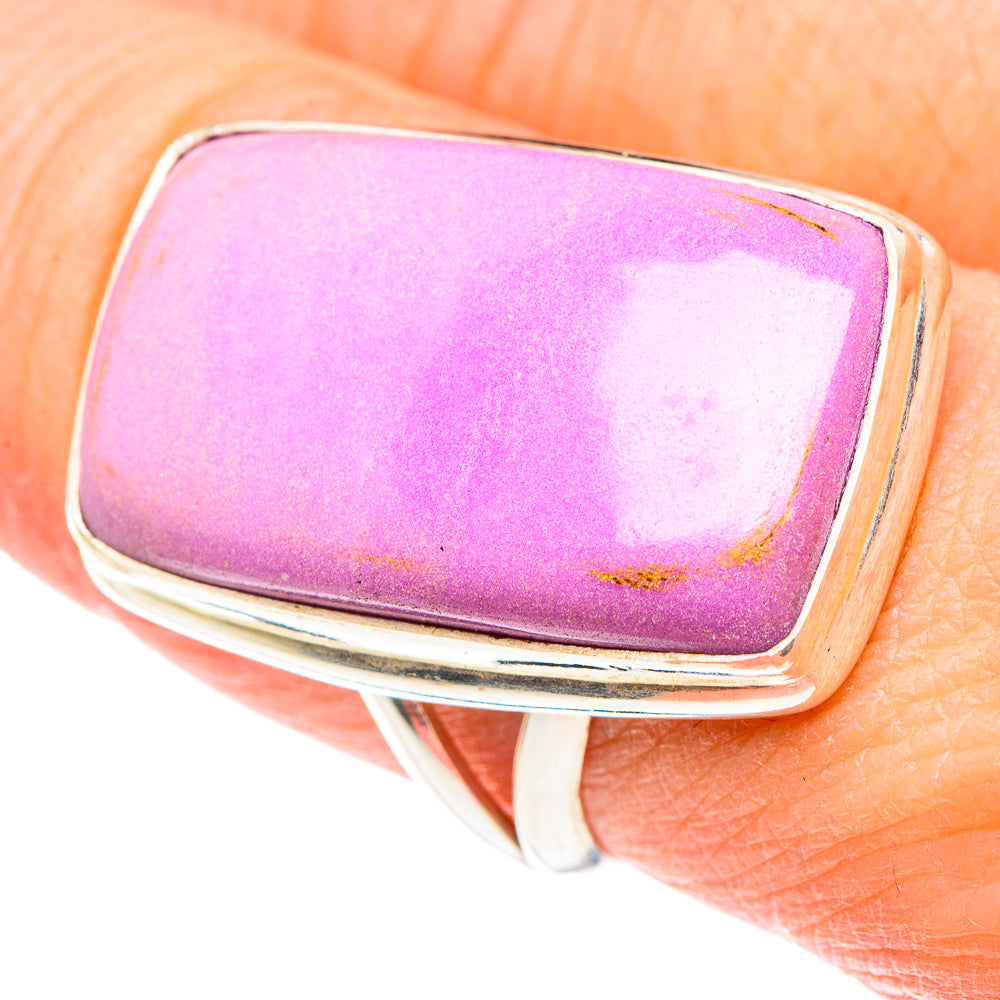 Phosphosiderite Rings handcrafted by Anasilvercos - RING89025