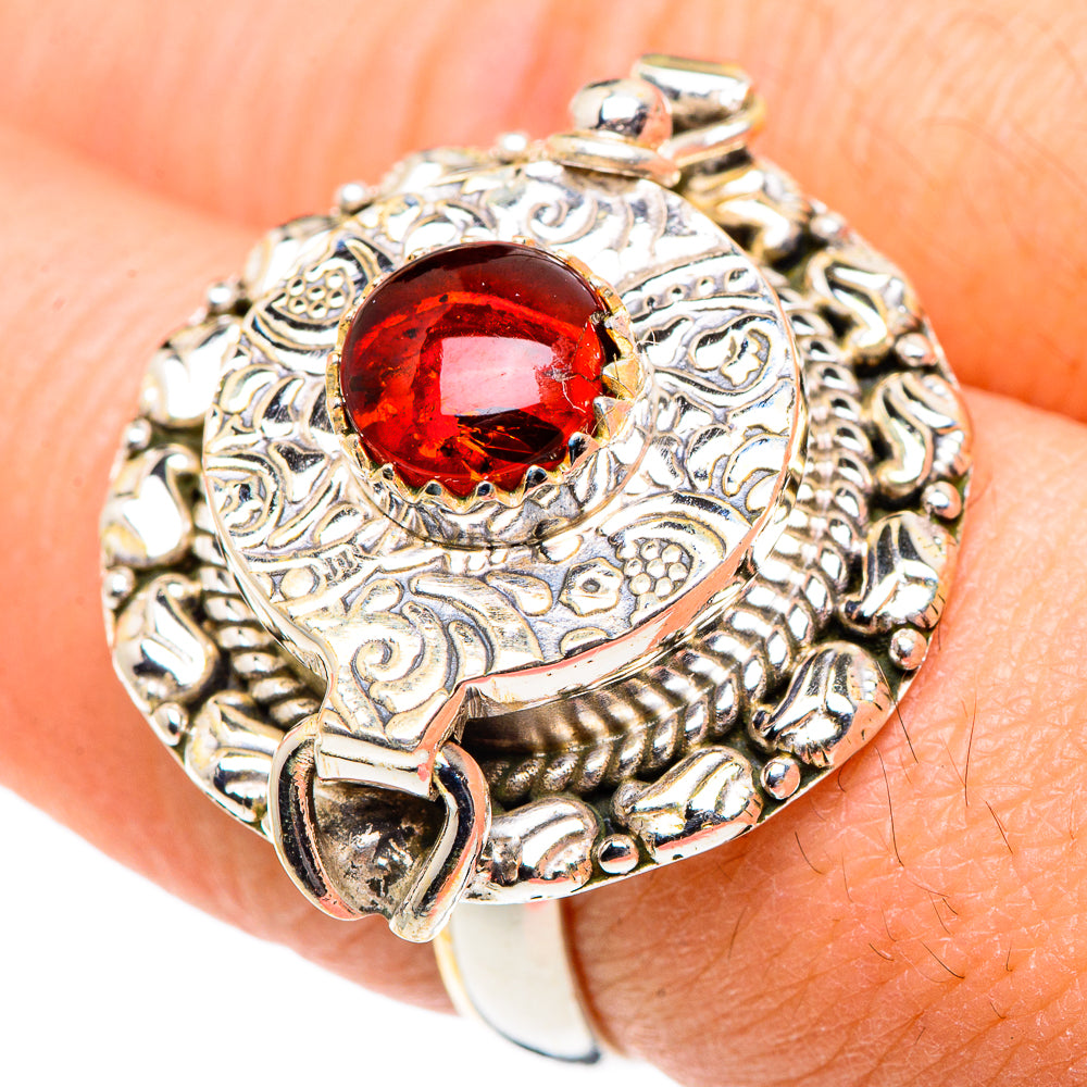 Baltic Amber Rings handcrafted by Anasilvercos - RING89053
