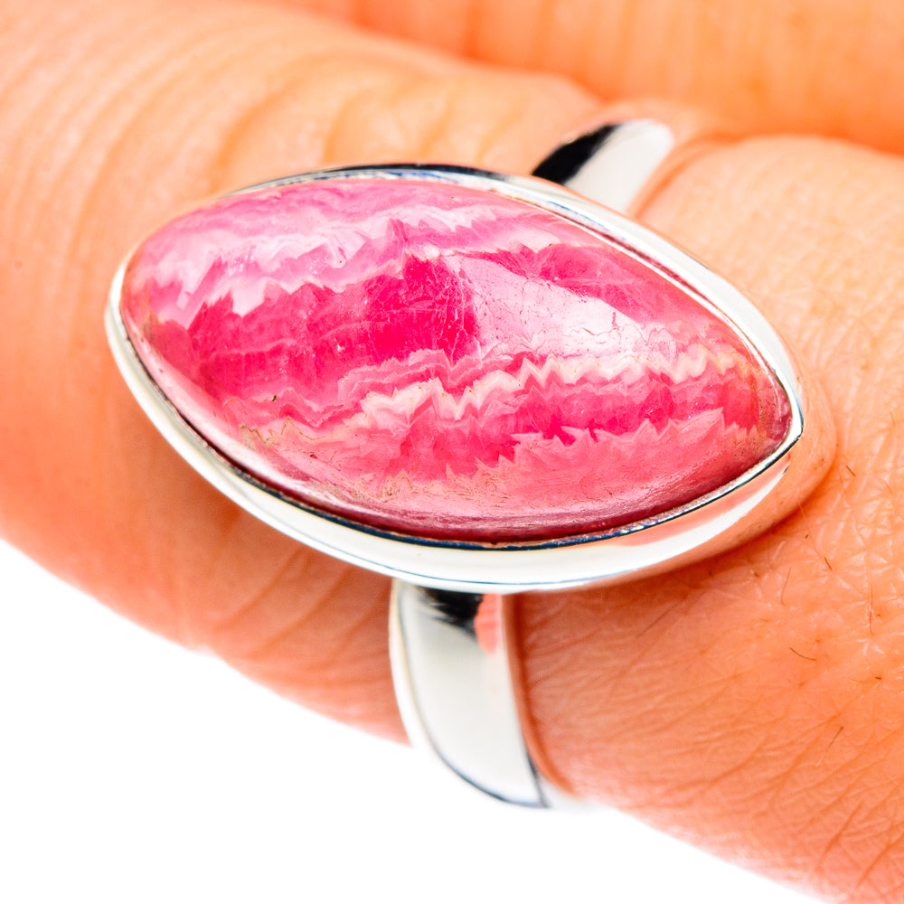 Rhodochrosite Rings handcrafted by Anasilvercos - RING89085
