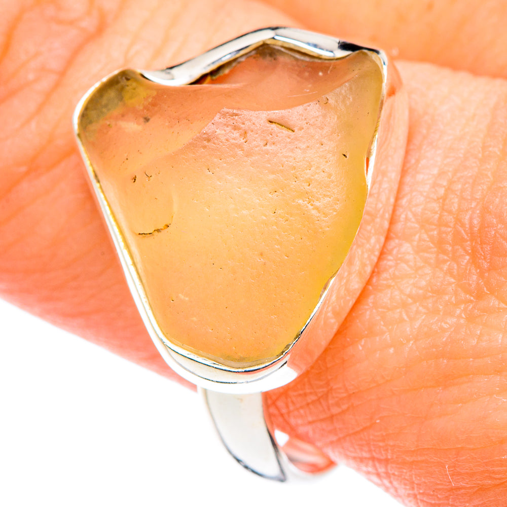 Libyan Glass Rings handcrafted by Anasilvercos - RING89119