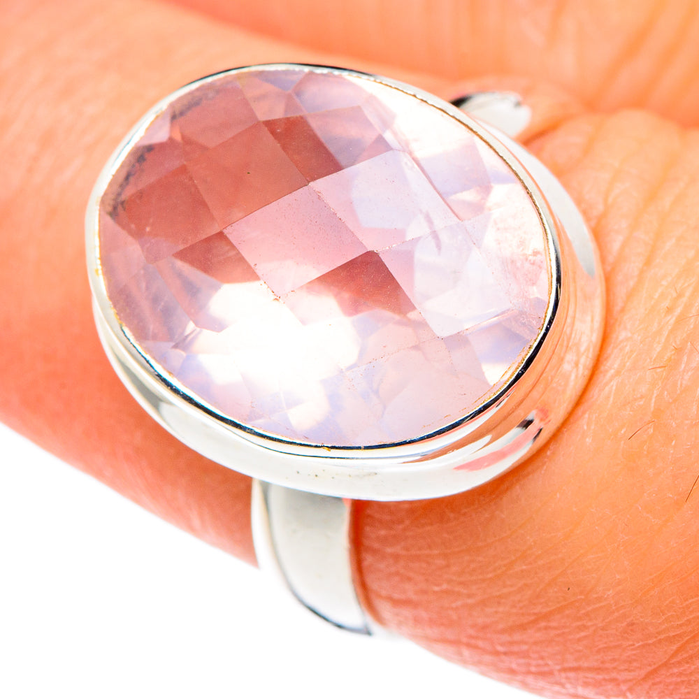 Kunzite Rings handcrafted by Anasilvercos - RING89120